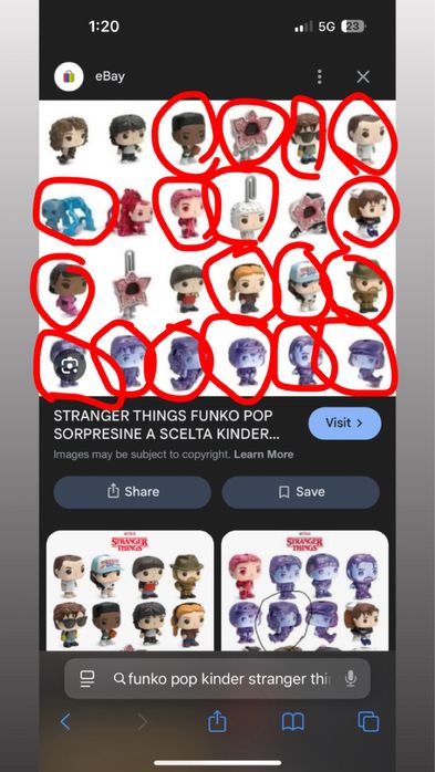 Funko Pop Kinder Stranger Tings