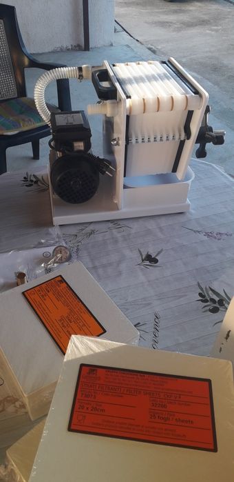 Filtru pentru vin + filtre