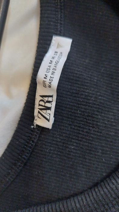Дамска къса черна рокля ZARA