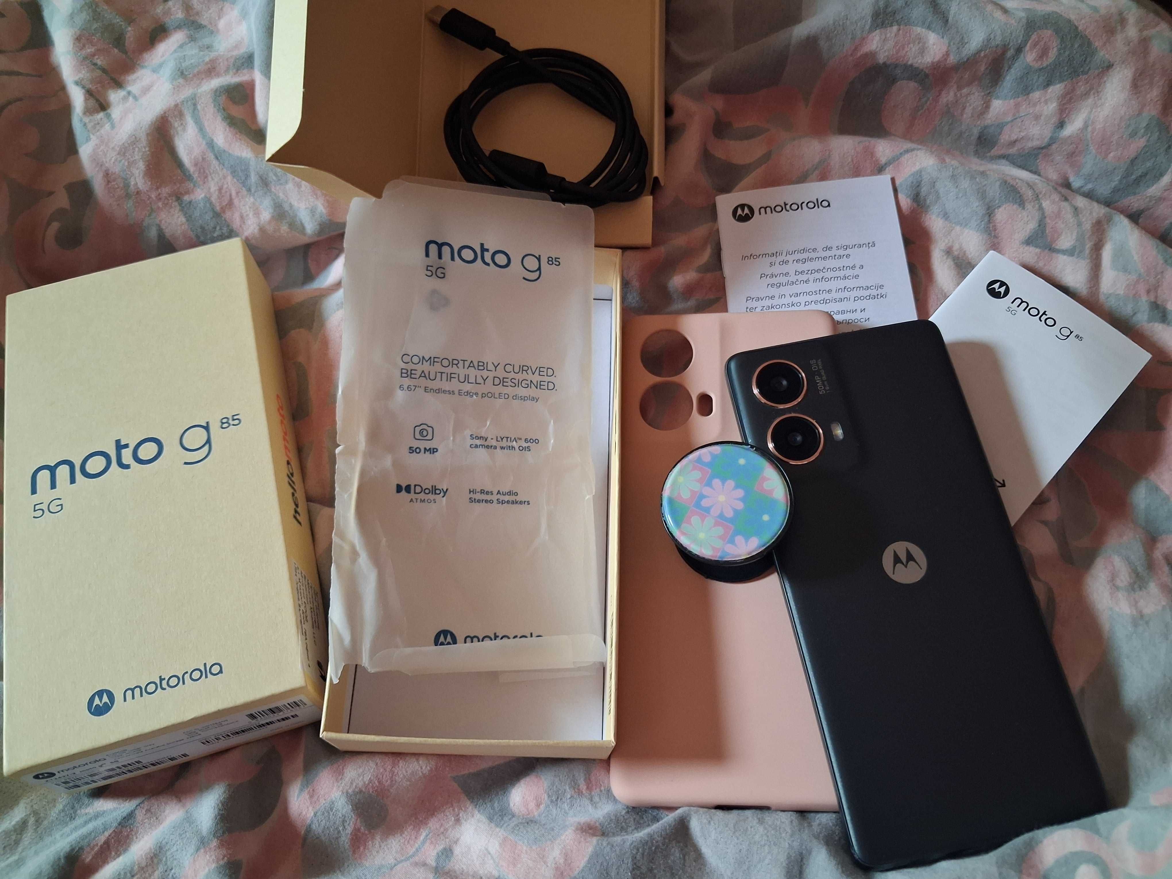 Motorola g85, 256GB,сив