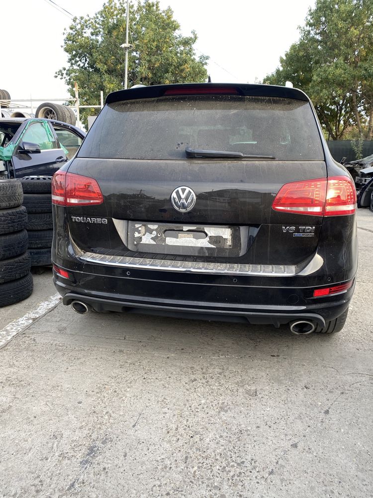 Bară spate completă R Line Volkswagen Touareg 7P 2014