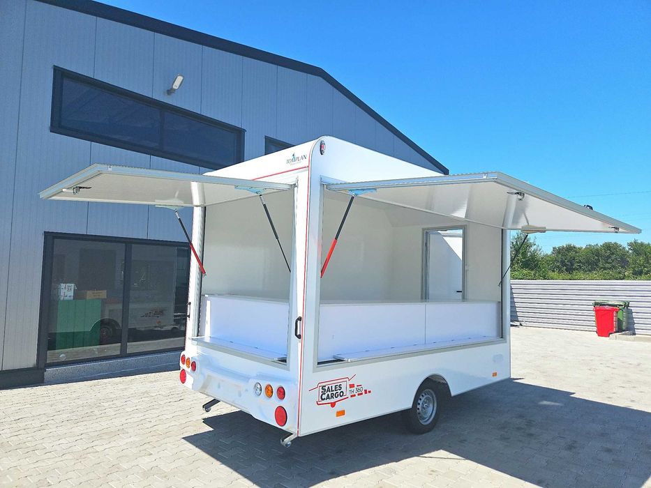 Remorca comerciala fast-food 3.60m TOMPLAN THE
