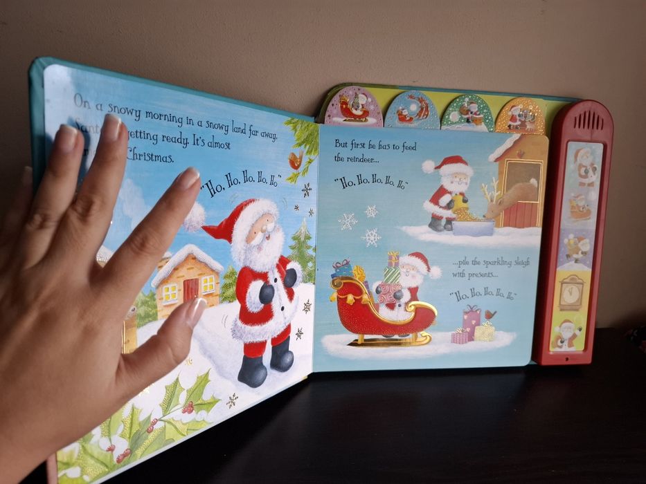 Carte cu sunete Usborne Craciun