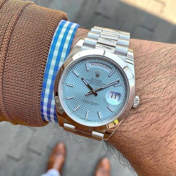 Rolex Day-Date 40mm Blue Dial