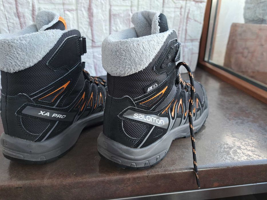 детски ботуши,зимни обувки,боти,апрески,Salomon номер36 за момче,