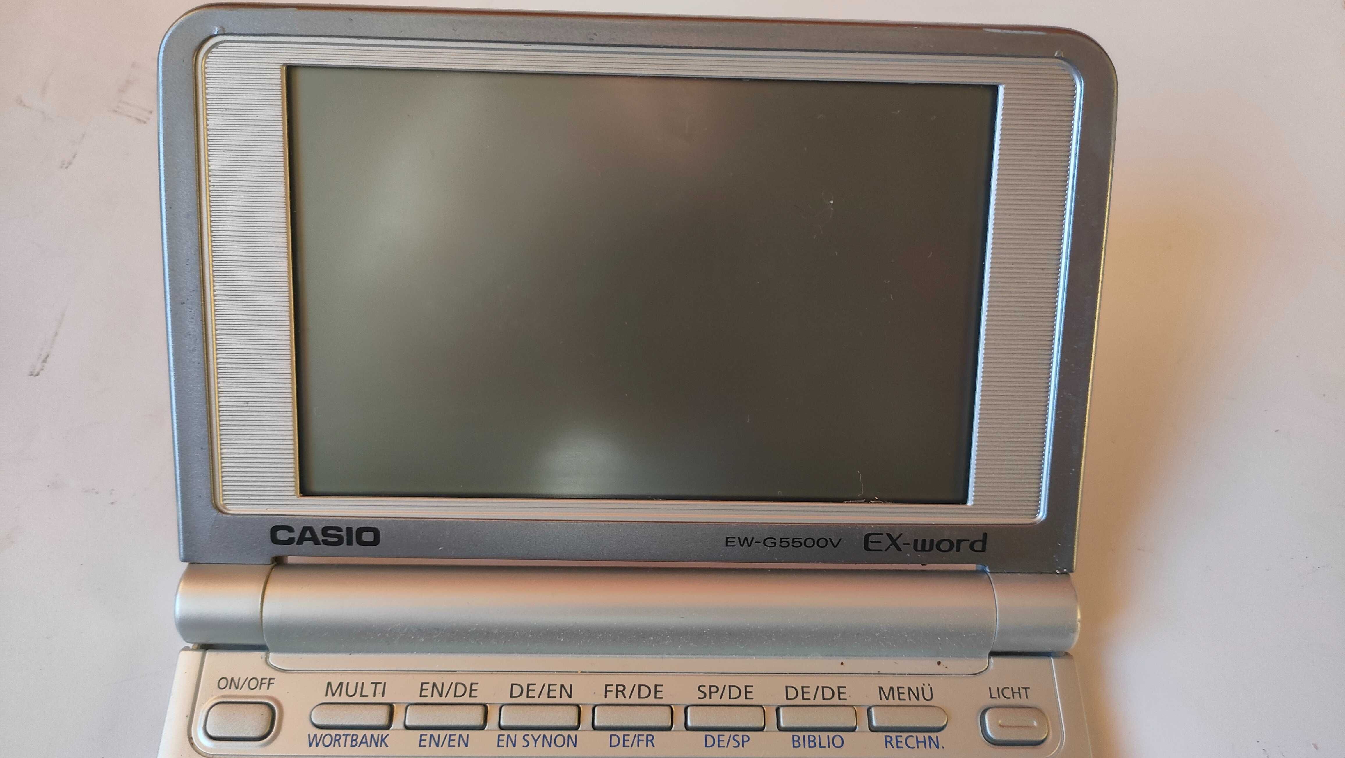 Casio EX-word EW-G5500V електронен речник, с вграден оксфордски речник
