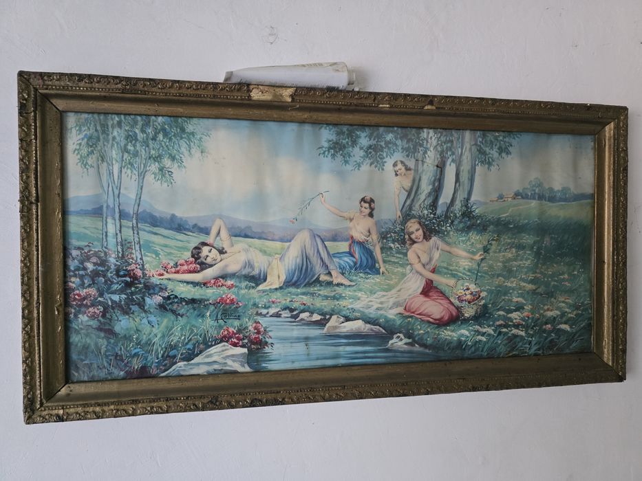 Tablou vintage a artistului A.Collino