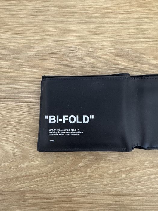 Portofel Off White Bi Fold