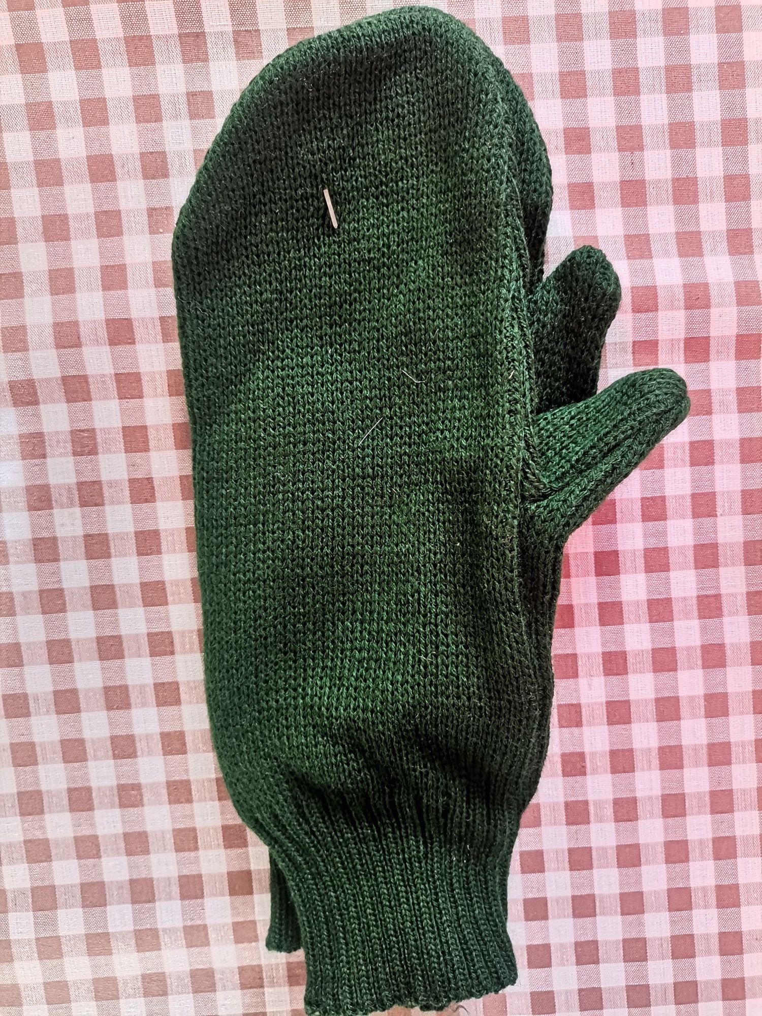 НОВИ мъжки плетени ръкавици по БДС от СОЦ време