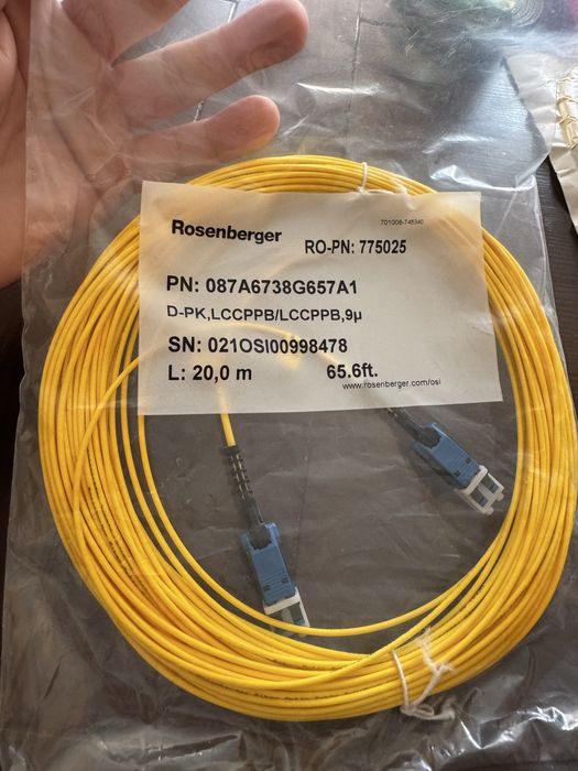 Файбър кабели различни дължини