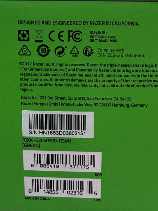 Casti Razer Kraken Pro  V2 sigilate !