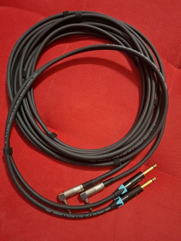 Cablu profesional de semnal clapa,Orga:korg,Yamada,roland,NOU,2 buc.