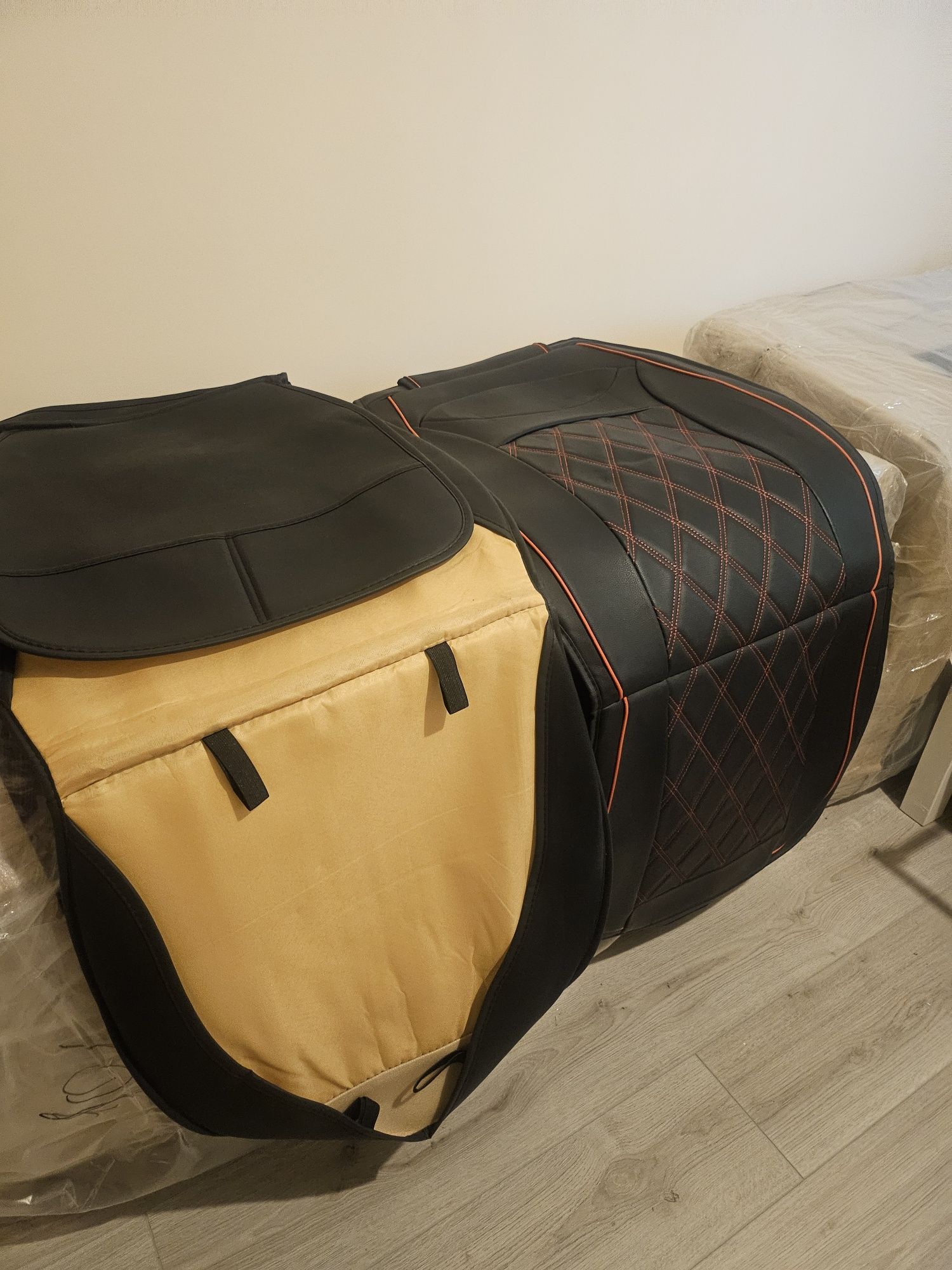 Huse scaun auto piele