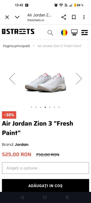 NIKE AIR Jordan Zion 3 adulți
