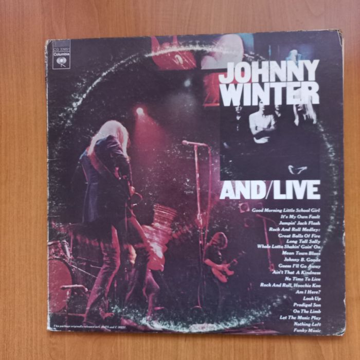 Виниловая двойная пластинка Johnny Winter