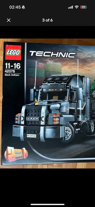 Lego Mack Anthem 42078