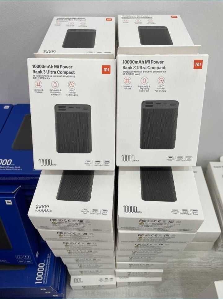 Mi компактный Powerbank 50W (10000 mah) Доставка бесплатно