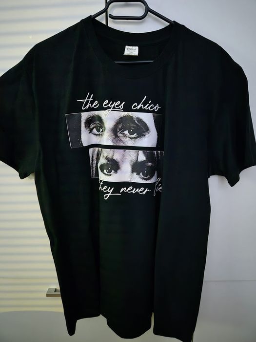 Мъжка памучна тениска Scarface - The Eyes Chico They Never Lie - L/XL