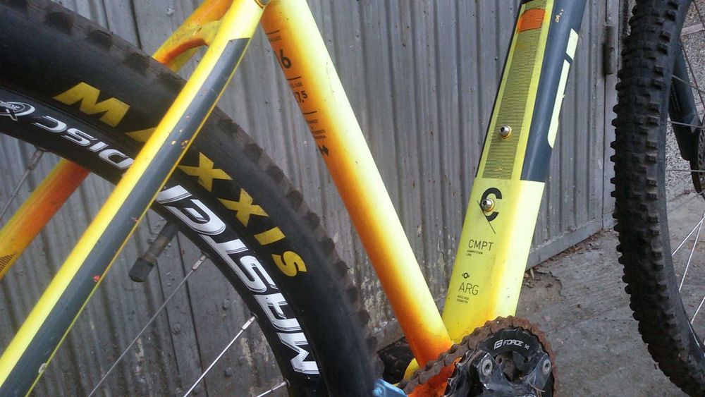 Части за колело - рамка Cube Aim Pro 27.5", само с колела и кормило