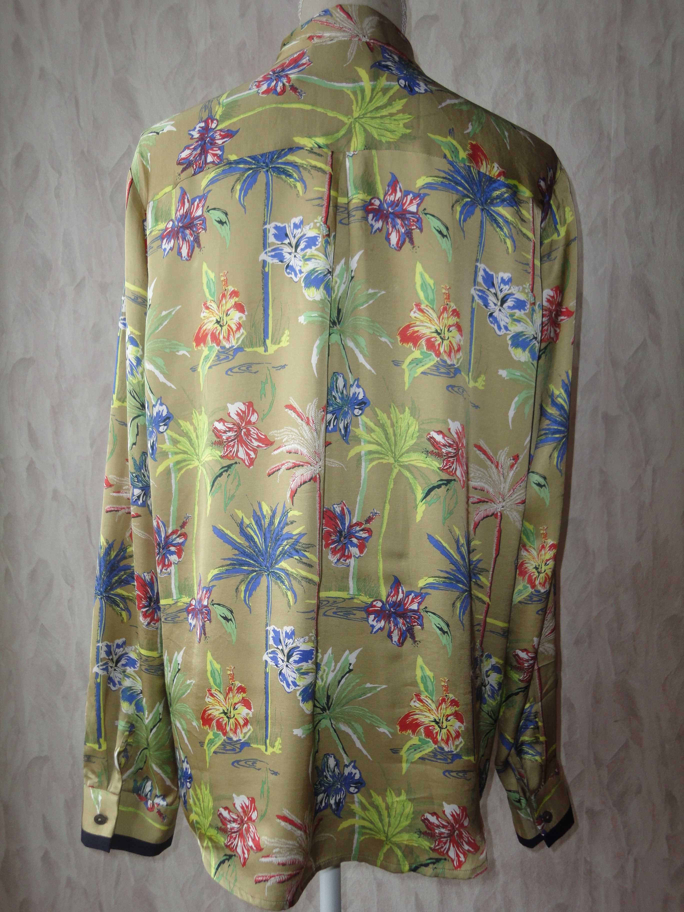 Scotch&Soda/L-XL/нова копринена риза/блуза