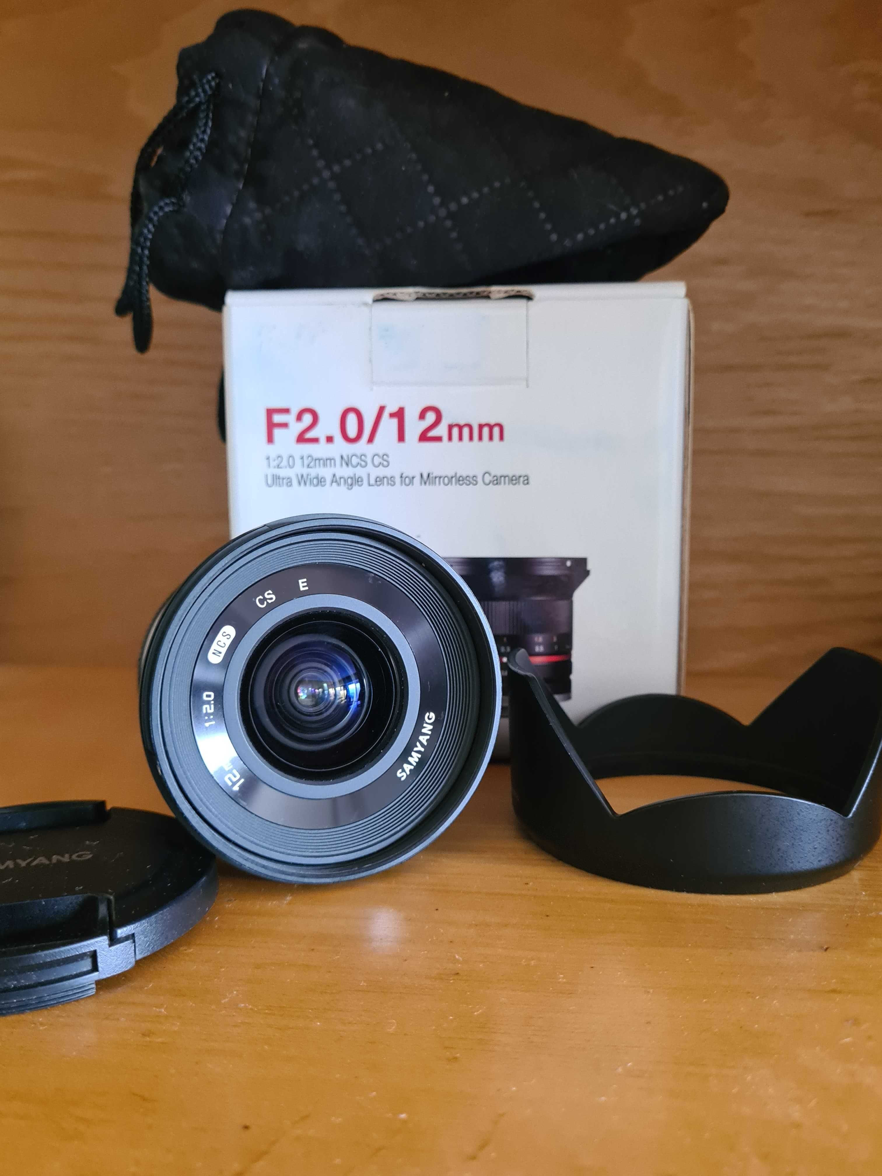 Samayng 12mm F2.0 NCS CS Sony E-mount