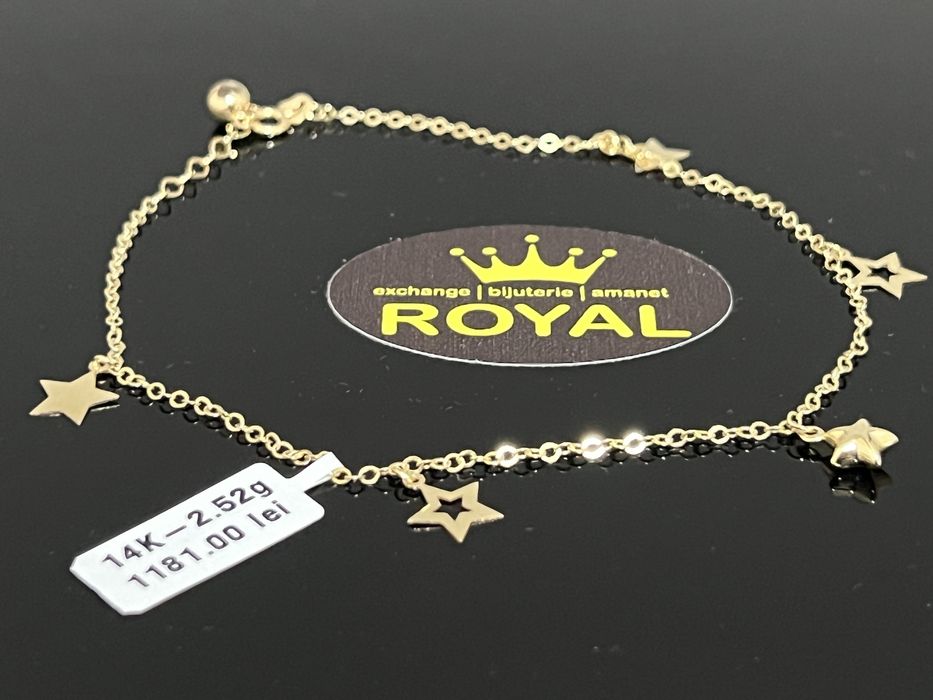 Bijuteria Royal CB : Bratara dama aur 14k 2,52 grame