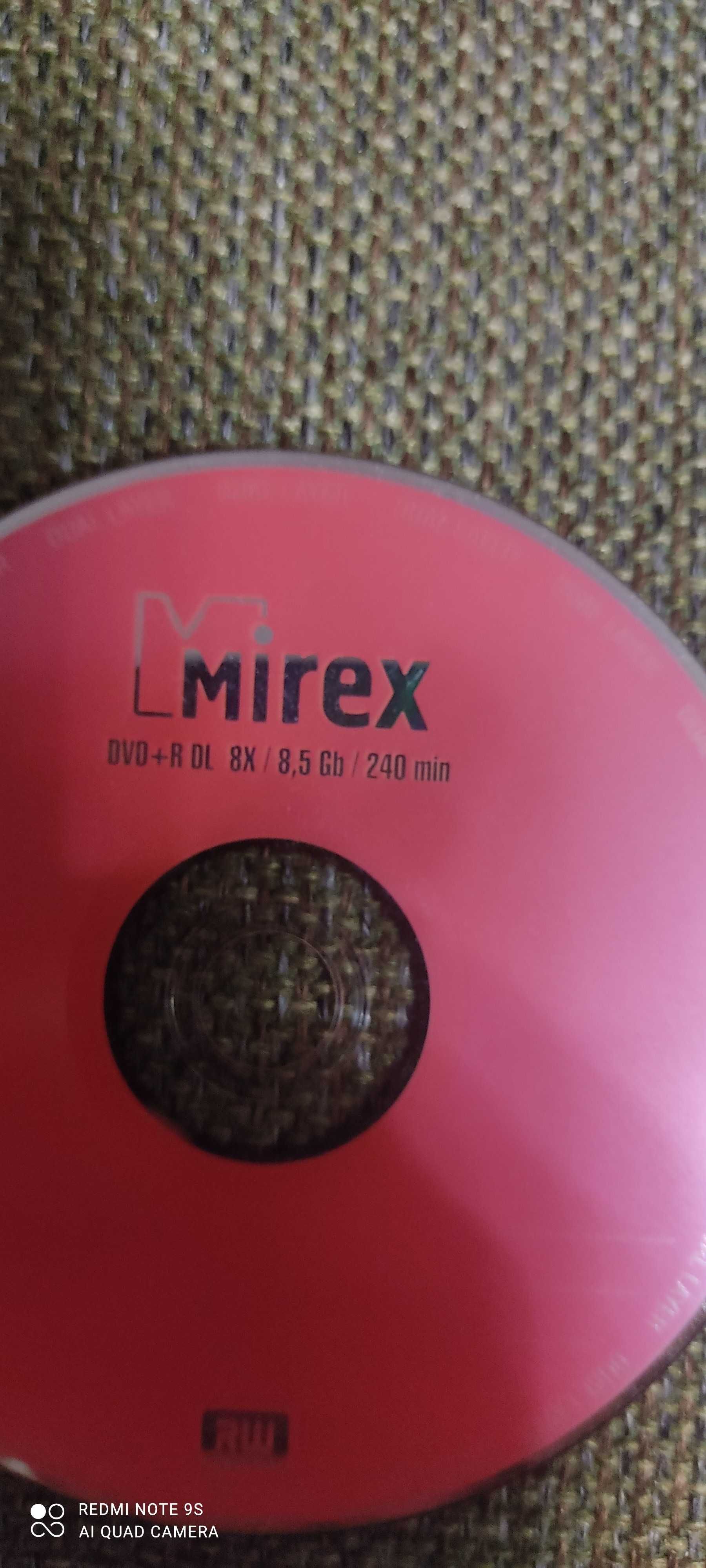 MIREX DVD+R DL 8Х 8,5 GB 240 минут