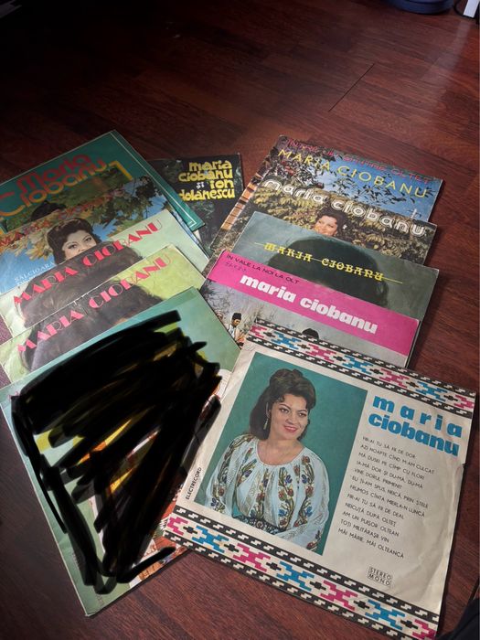 Vând colecție plăci vinil Maria Ciobanu