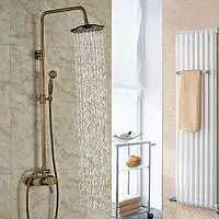 Хаммам Смеситель античный с душевой стойкой LS10117AAB-1