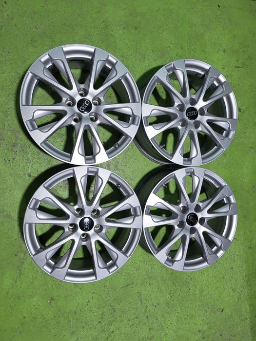 17 5x112 Audi A4 A5 A6 лети джанти 5х112 ауди а4 а5 а6 Сиви
