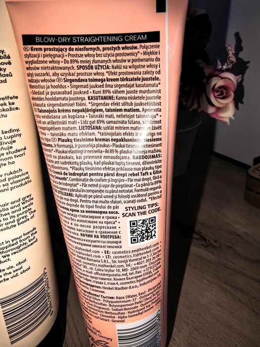 Set 3 produse pentru păr nuantatoare și crema