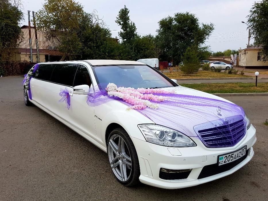 Роскошный Лимузин Прокат/Аренда авто Mercedes W221 10 Мест от VIP Limo
