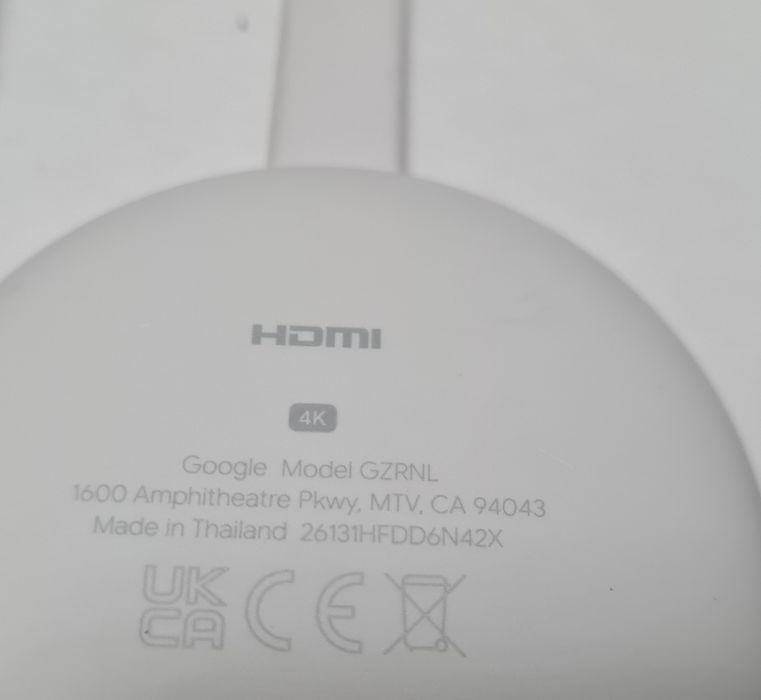 Google Chromecast TV 4k