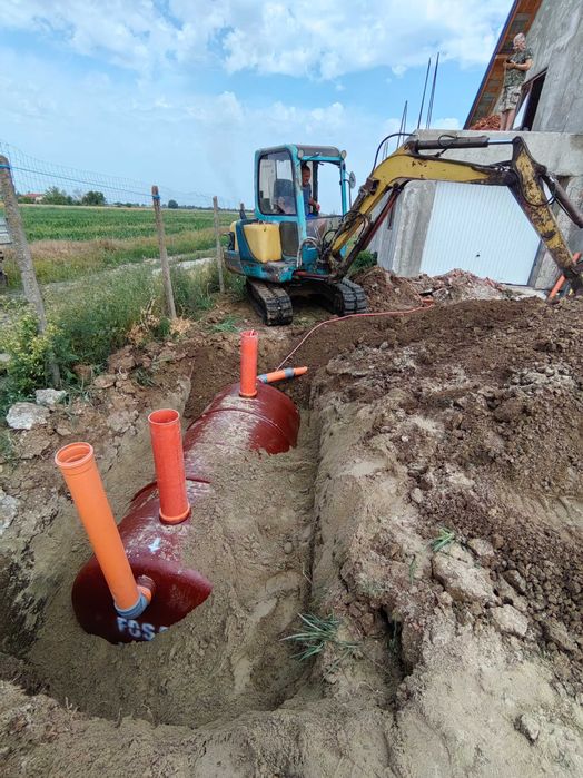 Prestez servicii bobcat miniexcavator basculabila inchiriez