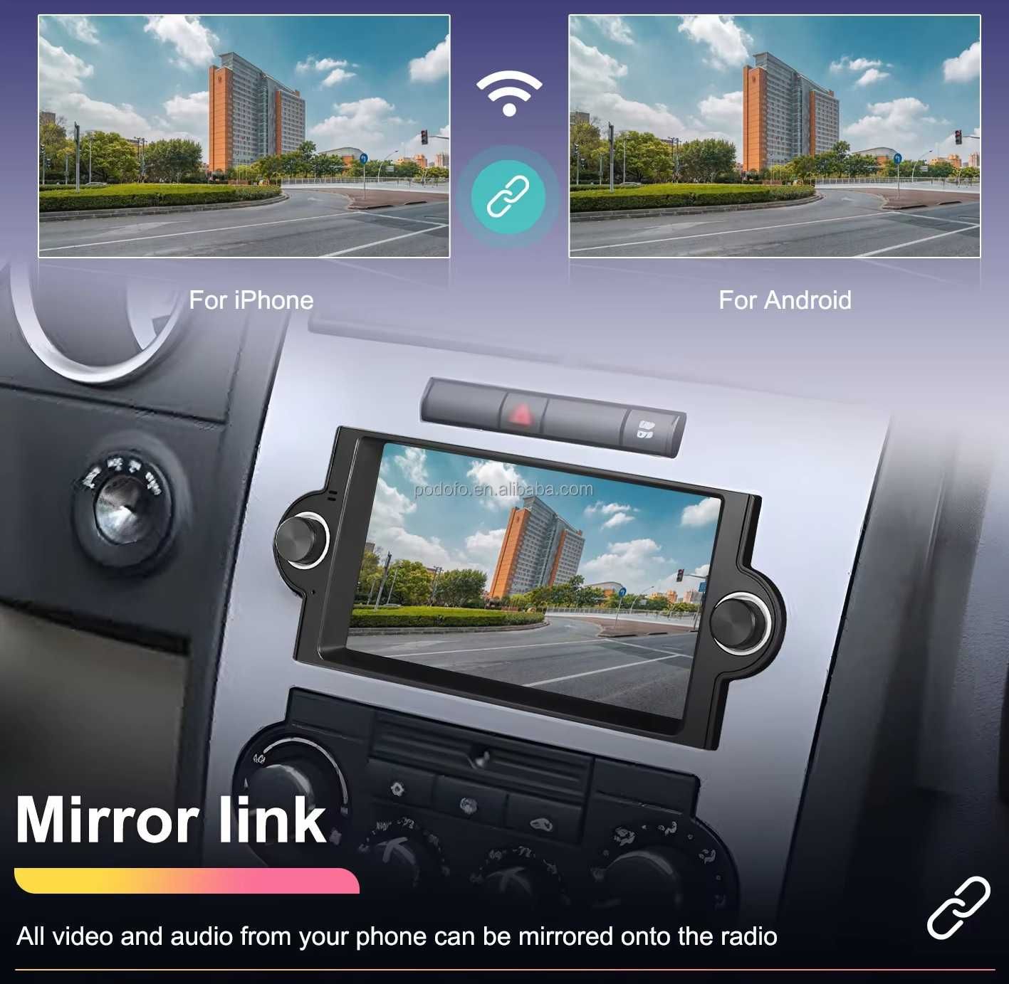 Мултимедия Навигация Android JEEP Cherokee COMPASS CHRYSLER DODGE 2DIN