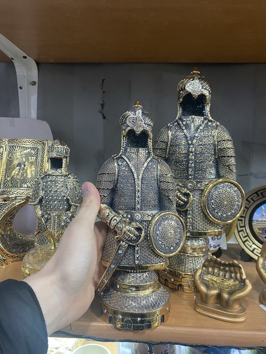 Сувенир национальном стиле статуэтки для подарок байтерек лошадь