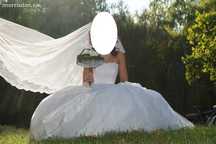 Rochie de mireasa model Nou,schimb cu AUR