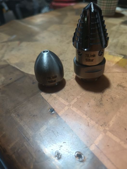 Насадка для промывки канализации 150 бар 70 литров