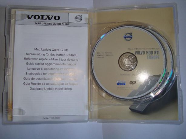 DVD Actualizare Harti Navigatie VOLVO S40 - V50 - XC90 - C30