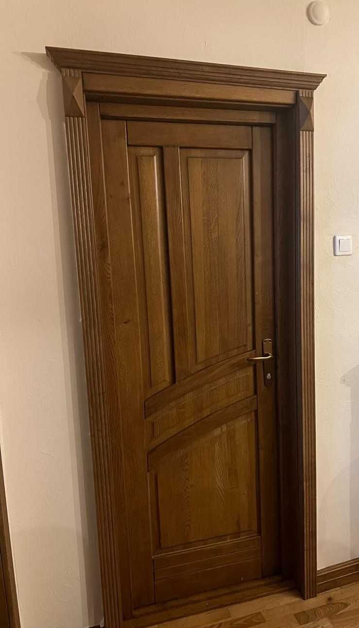 Uși interioare din lemn stratificat - stejar, cireș, pin, meranti, nuc