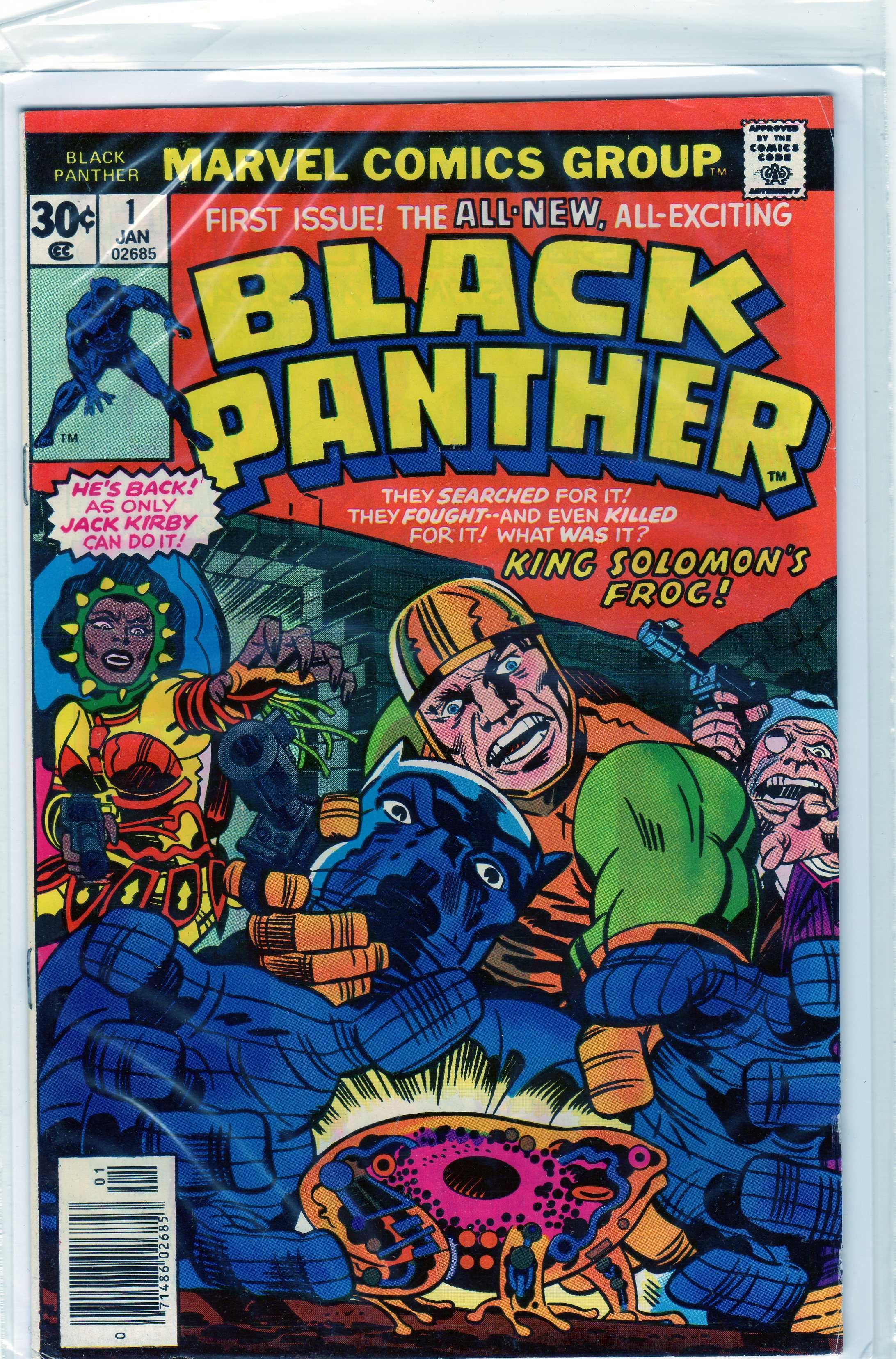 Black Panther #1 Marvel 1977 benzi desenate americane