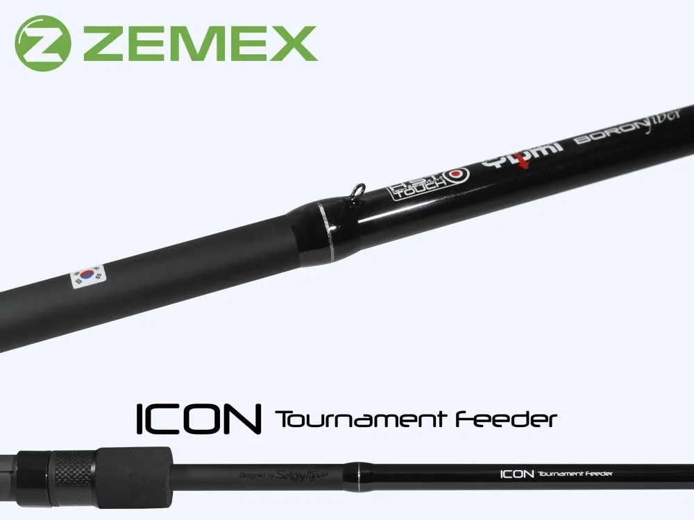 Фидерное удилище ZEMEX Icon Tournament Feeder до 35 гр, 300 см