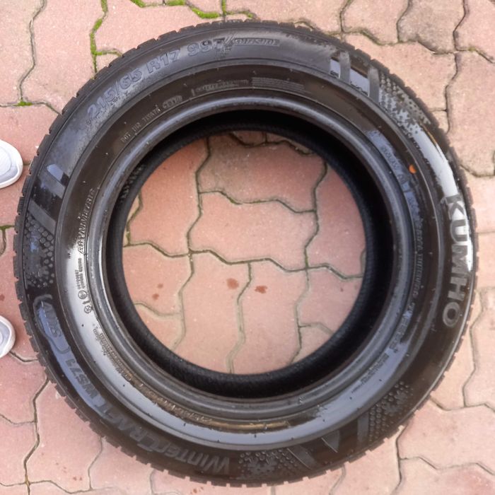 4 anvelope iarna marca KUMHO VW Tiguan dimensiune 215/65/17