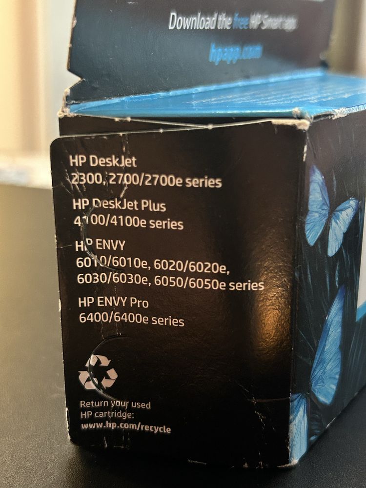 Черно мастило за принтери HP
