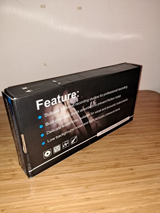 Microfon de studio condenser edman BM800 cu stand inclus