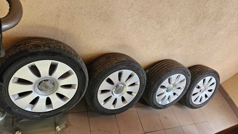 Roata, janta aliaj R16, anvelopa vara 205 55 16