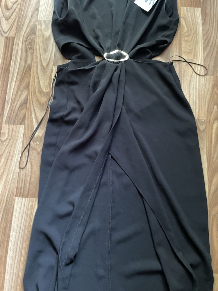 Официална черна Рокля Zara