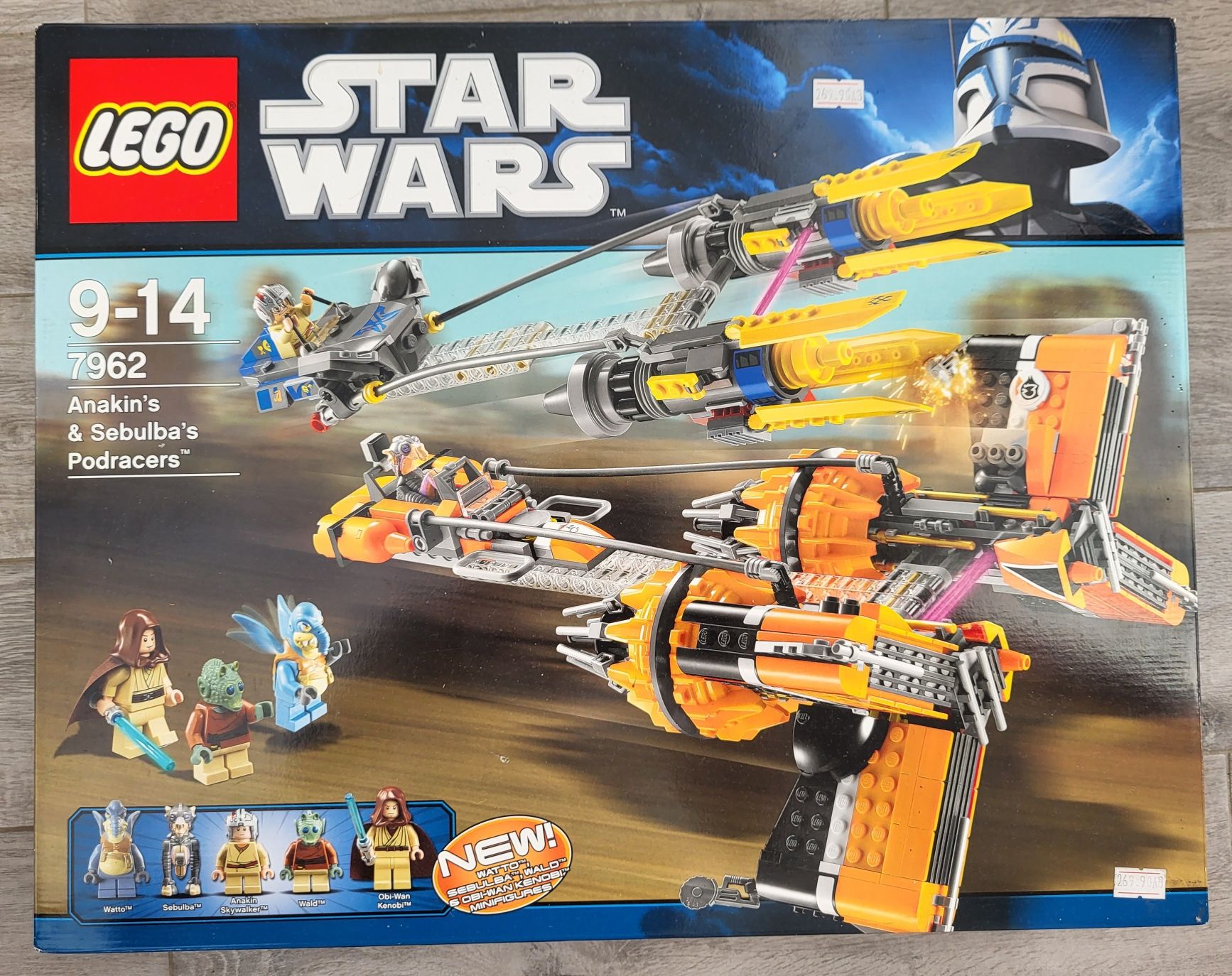Lego Star Wars 7962, Lego Ninjago 9444 Sealed