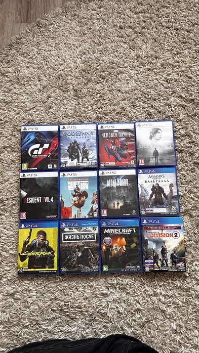 Продам диски на ps4,5 или обмен