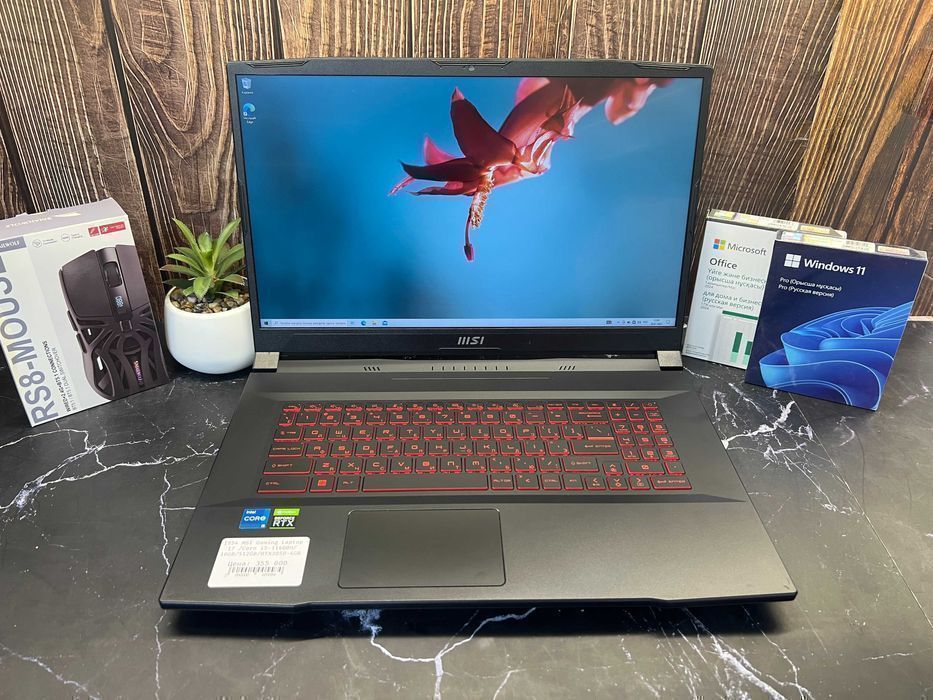 НоутБук для игр MSI Gaming 17 - Core i5-12500H / 16GB/512GB / RTX 3050